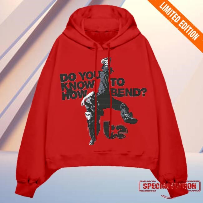 Warm How To Bend Hit Me Hard And Soft The Tour Red Hoodie Layer