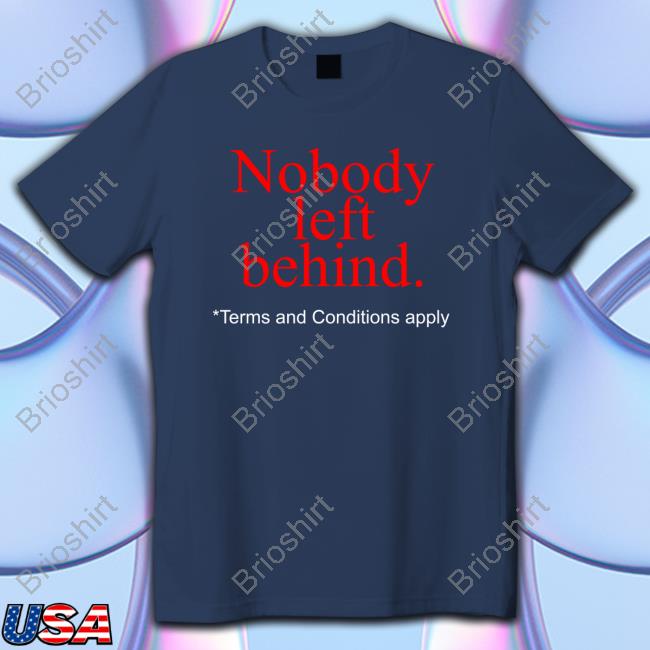Nobody Left Behind Apparel Long Sleeve Tee