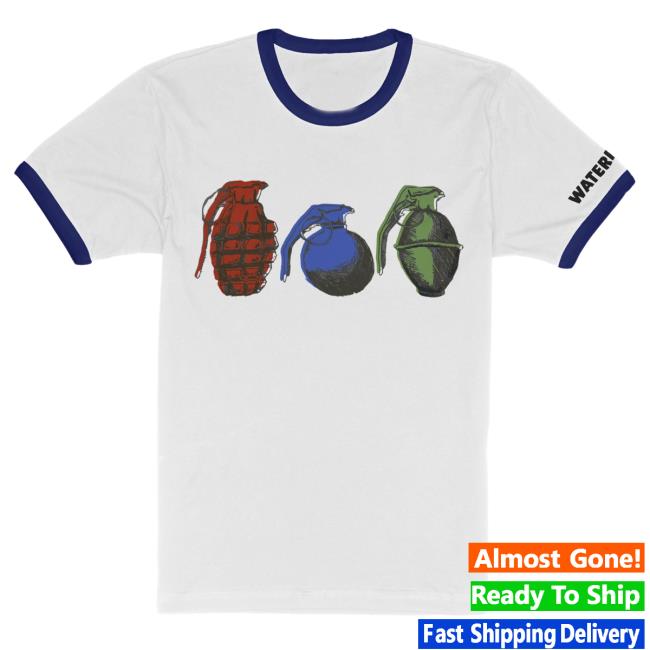 Waterparks Store Merch Grenades Ringer T-Shirt