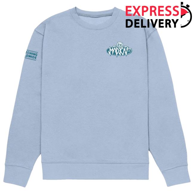 Madkat Worldtour Crewneck New Light Blue