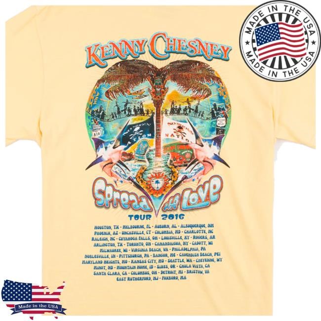 Official Kenny Chesney Merch Kenny Chesney What Might Happen Tshirt