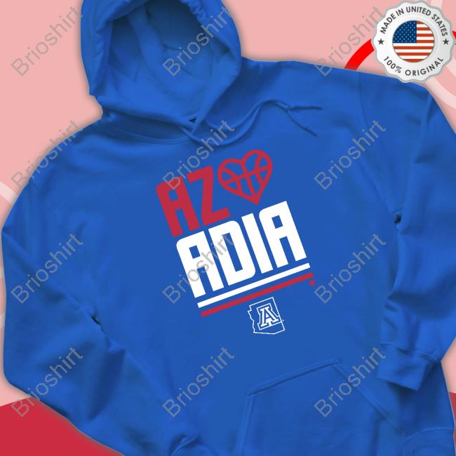 Official BreakingT Shop Arizona Basketball Az Loves Adia Shirt