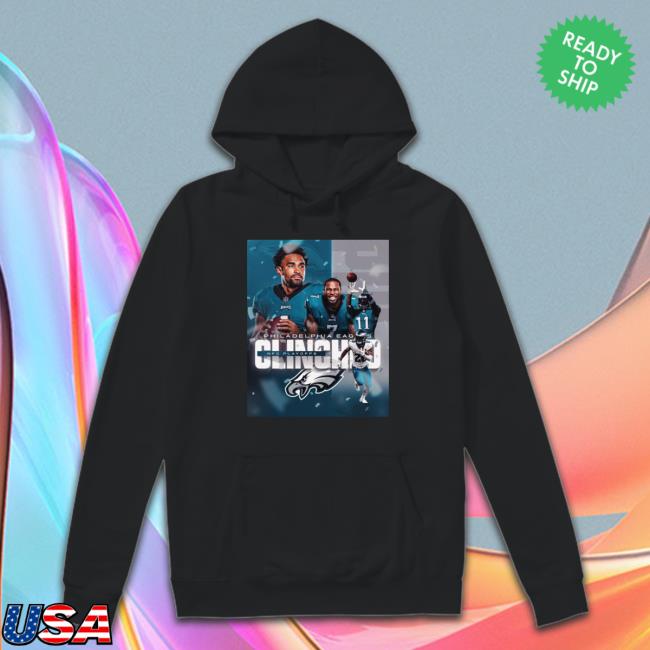 Official Philadelphia Eagles Clinch NFC Playoffs Shirt