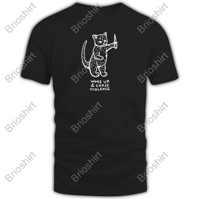 Violence Cat Tee Shirt