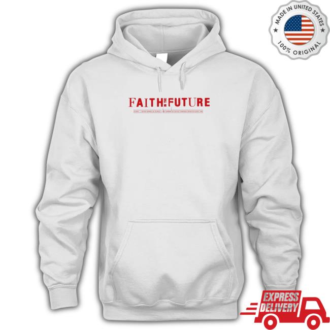 FAITH IN THE FUTURE LOGO HAND WHITE Shirt FAITH IN THE FUTURE LOGO HAND WHITE Long Sleeve T Shirt