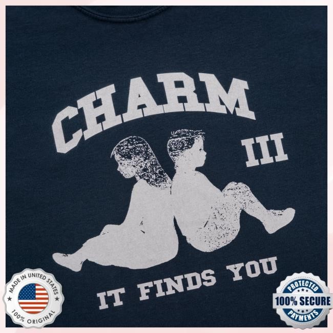 Official Clairo Charm Finds You Tshirt (Navy)