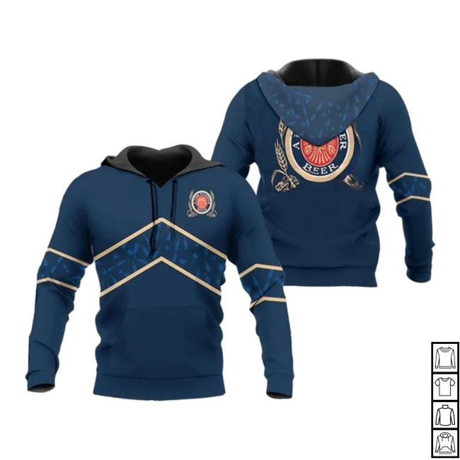 Official Miller Lite Blue Wine Pattern Hot Shirt