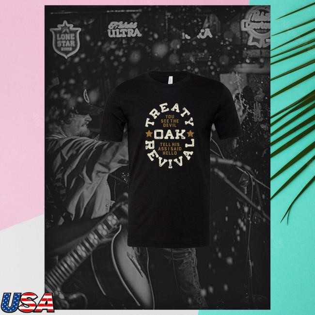 Official Treaty Oak Revival Merch Rose Hello T-Shirts(Front Only)