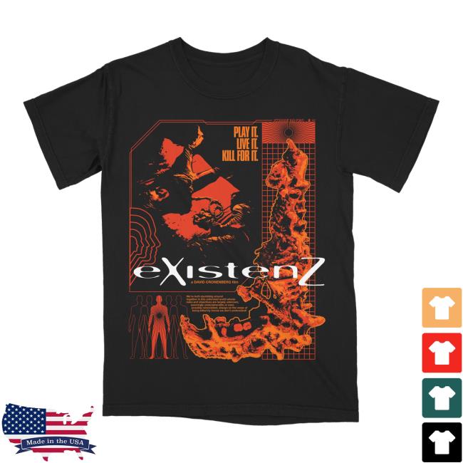 Official Studiohouse Designs Existenz Shirts Black