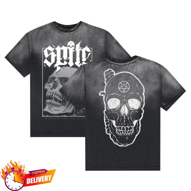 Dedication To Flesh Dye T Shirt Spite Cult