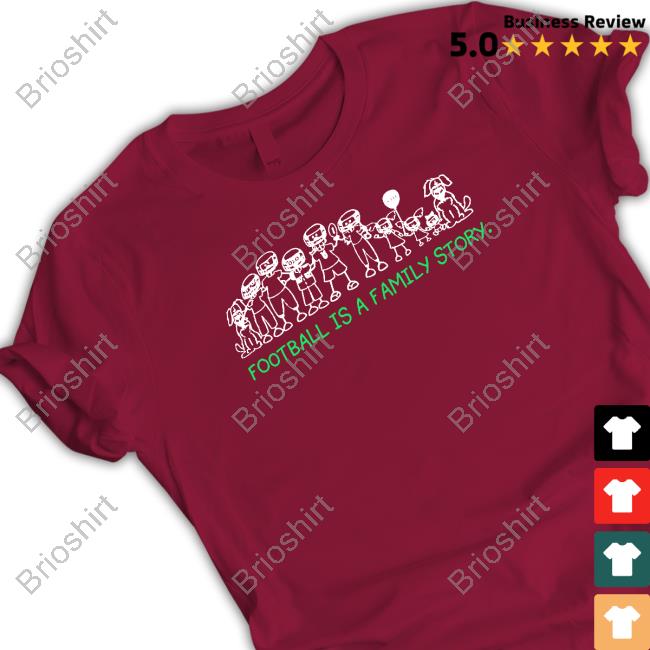 Official Philadelphia Eagles Jason Kelce Football Is A Family Story T Shirt