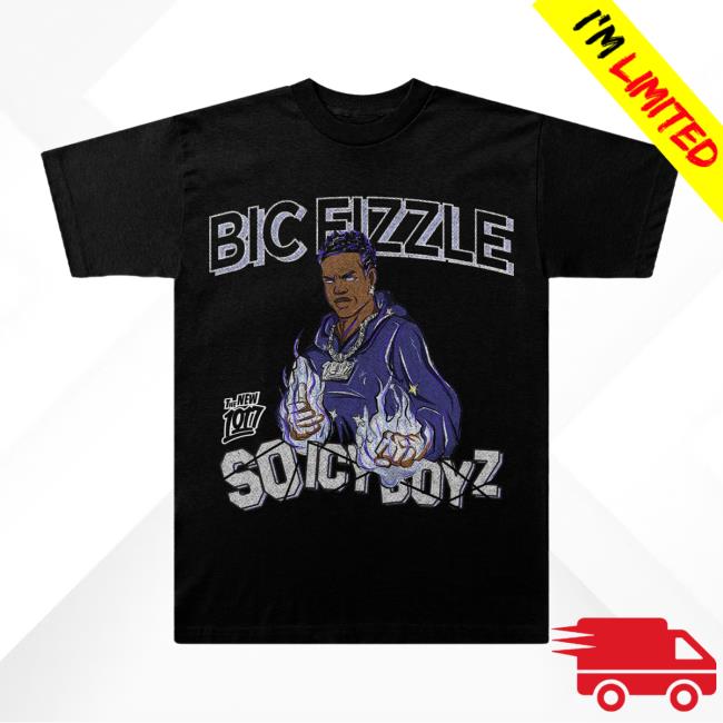 ‎Official Big Scarr Bic Fizzle Icy Boyz Electric Fizzle Shirt