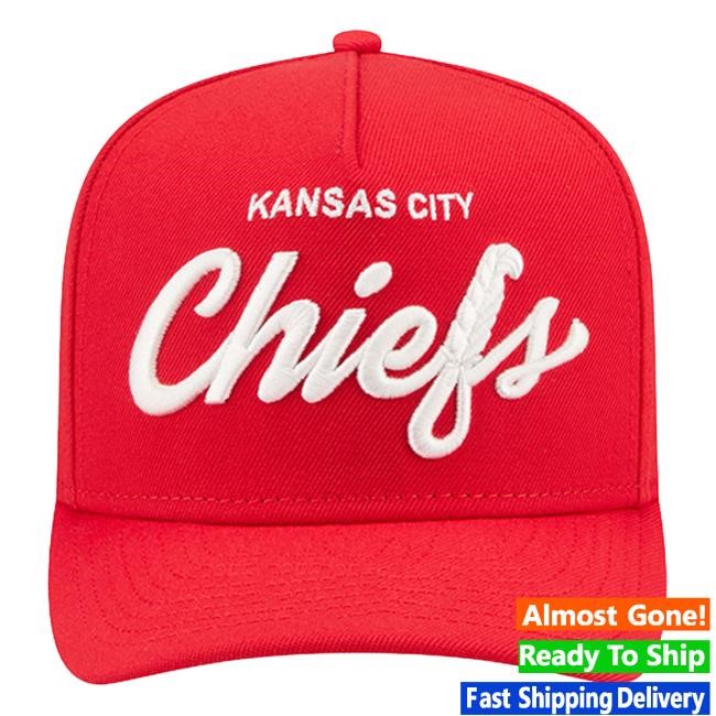Kansas City Chiefs Gear Red Local Play NFL Football Street Cap