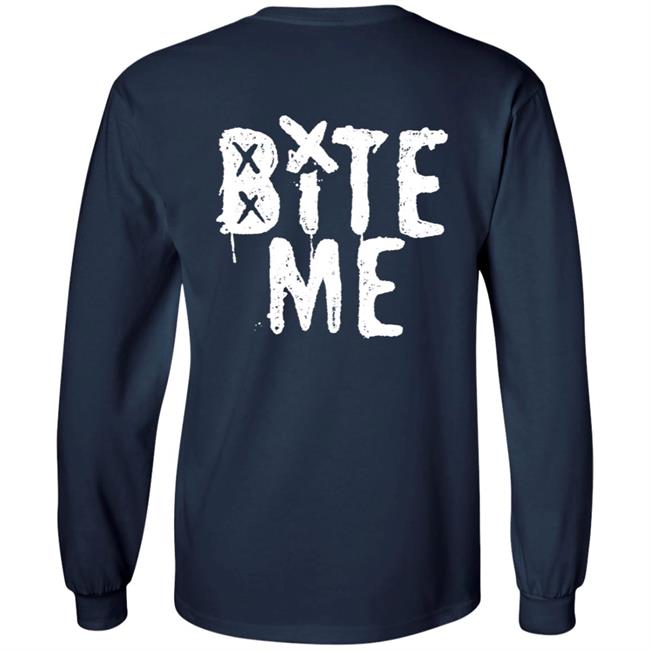 Avril Lavigne Merch Bite Me Hoodie Avril Lavigne Merch Bite Me Hoodie