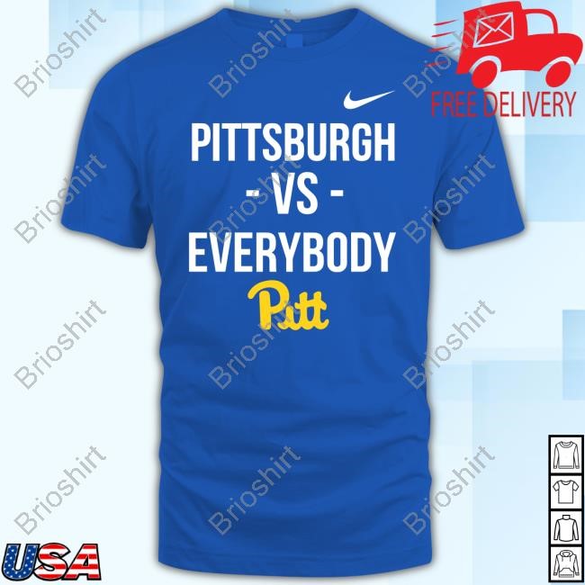 Pittsburgh Vs Everybody Pitt New T-Shirt Nike