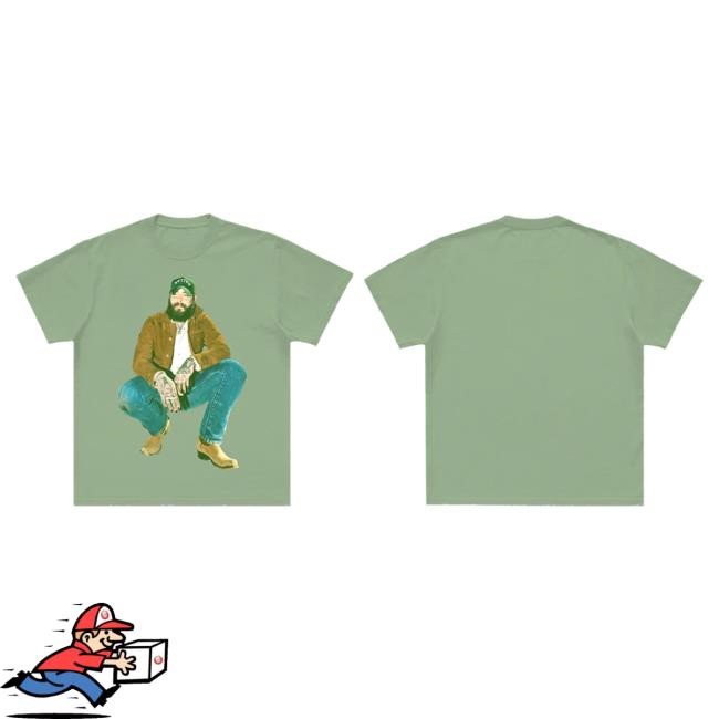 Official Post Malone Merch Store Post Malone Post Photo T-Shirt Post Malone Apparel Clothing Shop PostMalone