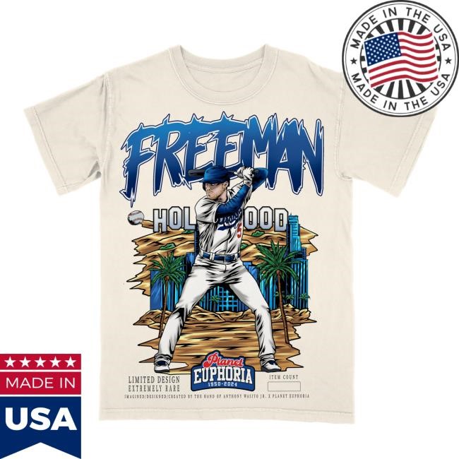 Planet Euphoria Merch Fredie Freeman S/S Tee #/500 – Euphoria Shop