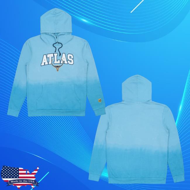 Premier Lacrosse League Shop Atlas Dip Dye Pull Over Hoodie