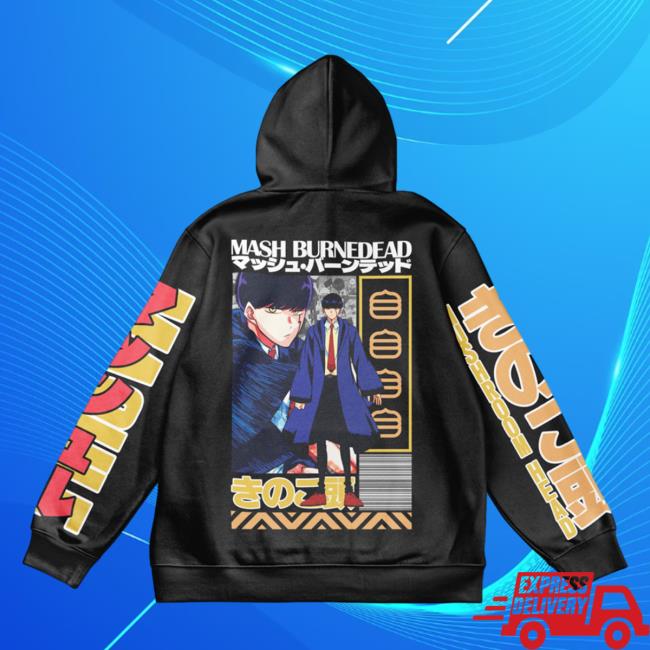 Official Anime Ape Clothing Mash Burnedead Mashle Streetwear AOP Pullover Sweatshirt 3D All Over Print Animeape