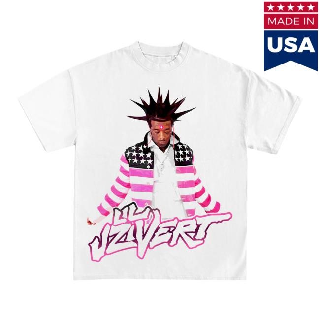 Lil Uzi Vert Pink Tape Graphic T Shirt