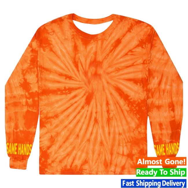 Official Bia Store Shop Bia Same Hands Tie-Dye Long Sleeve Shirt New