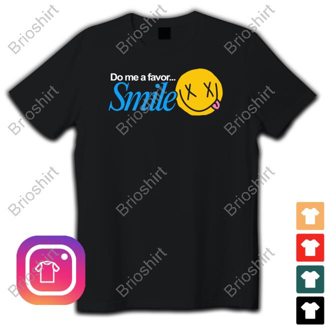 Bobby Mares Do Me A Favor Smile Black Hooded Sweatshirt