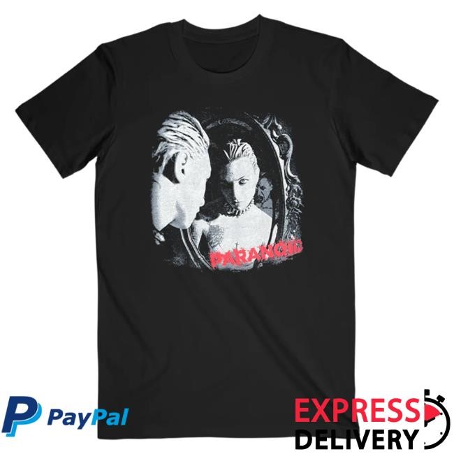 Official Palaye Royale Merch Store Paranoid Shirt 2024