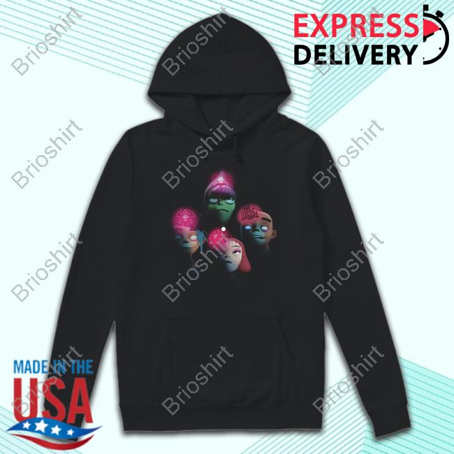 Gorillaz Merch Cracker Island Pop Up Gorillaz Sweatshirt