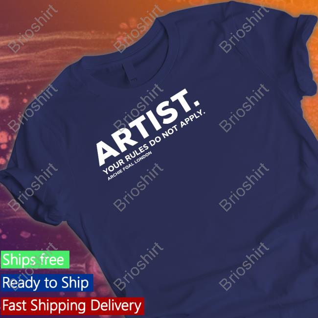 Artist Your Rules Do Not Apply Archie Foal London Sweatshirt
