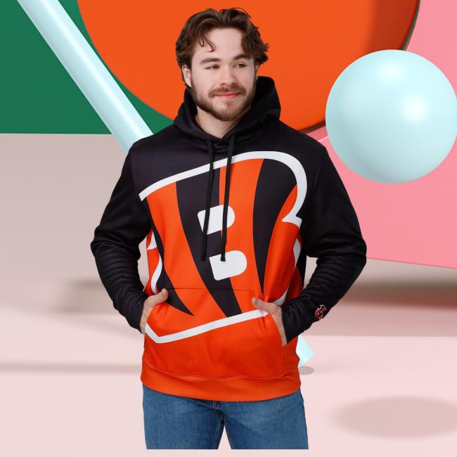 Official Foco Merch Store Shop Foco Cincinnati Bengals Bold Logo Crew neck Foco Apparel Clothing