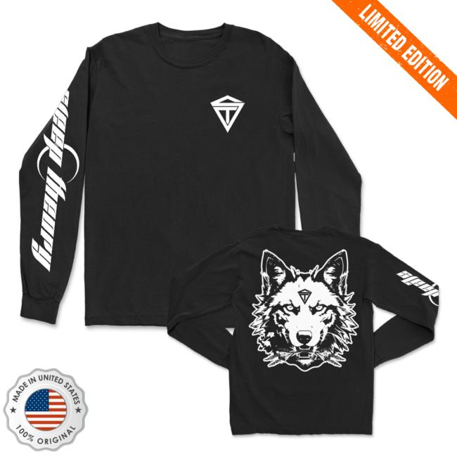Official Sleep Theory Merch Store Shop Wolf Shirts (Black) SleepTheory
