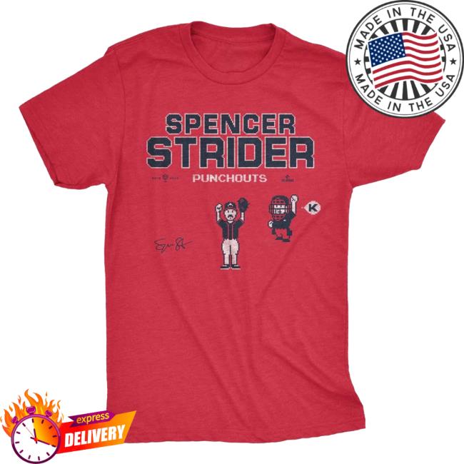 Official RotoWear Spencer Strider Punchouts Tee