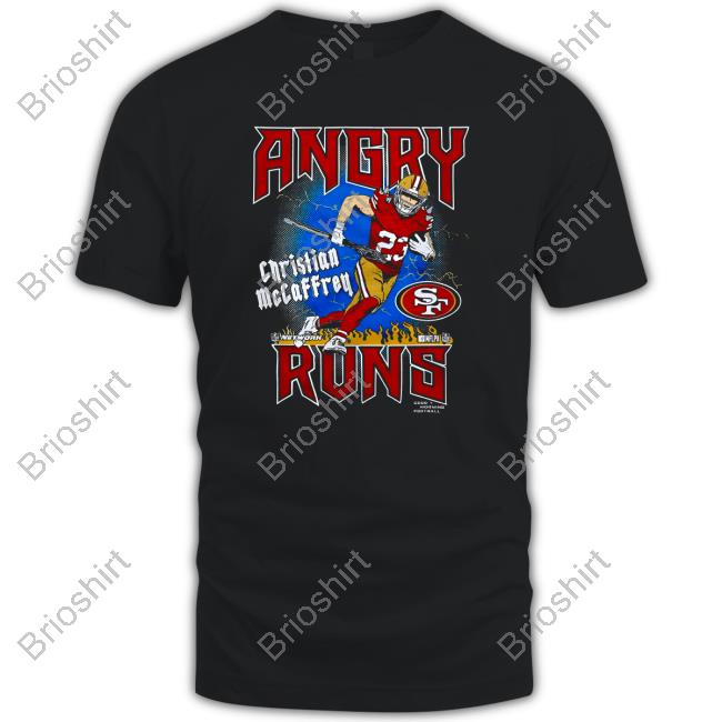Runs 49ers Christian McCaffrey Tee Shirt