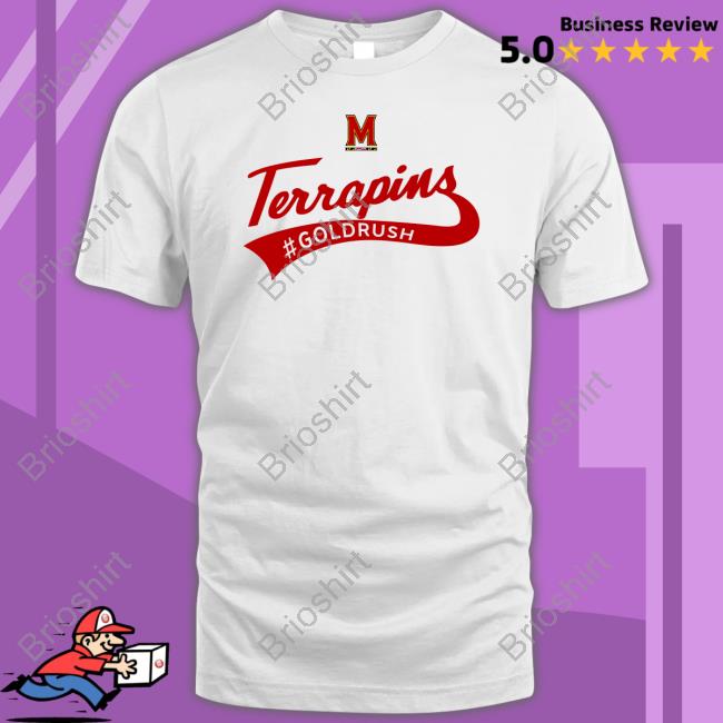 Terrapins Goldrush Terrapin Row Shirt Maryland Terrapins
