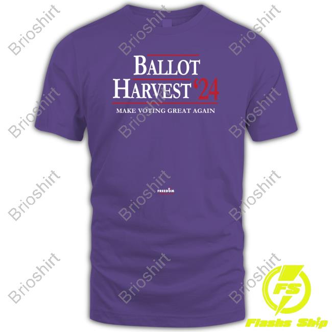 Scott Presler Harvest '24 Make Voting Great Again Shirts