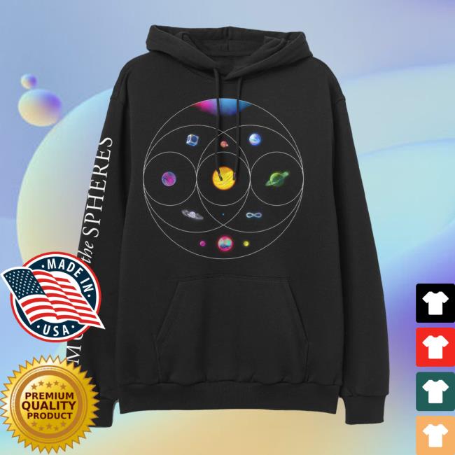 Official Coldplay Merch Store Shop Coldplay Music Of The Spheres - Sweatshirts Cold Play