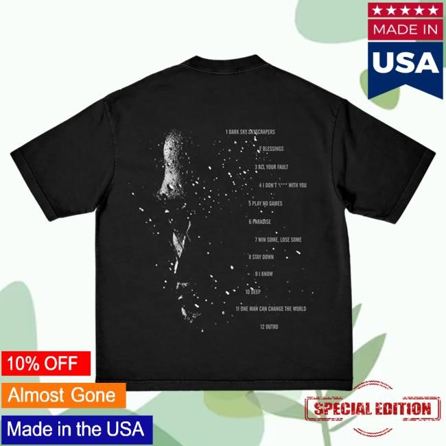 Official Def Jam Shop Big Sean: Tracklist Hot Shirt