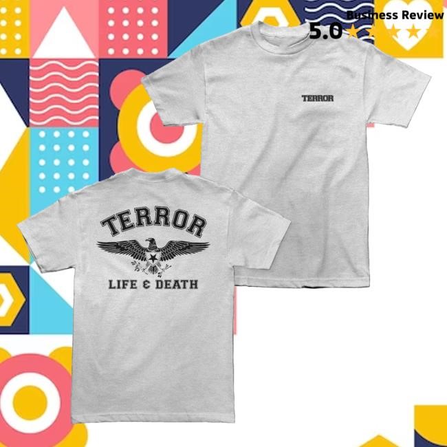 Terror "Life and Death" T Shirt Cold Cuts Merch
