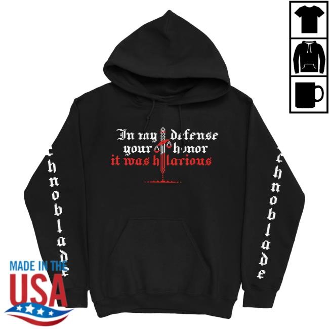 It Was Hilarious Hoodie by Technoblade | Cold Weather Gear