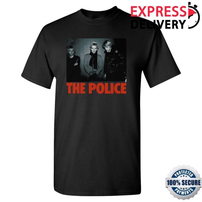 The Police Merch Store Against the Wall (Choice of Style) L/S Tee