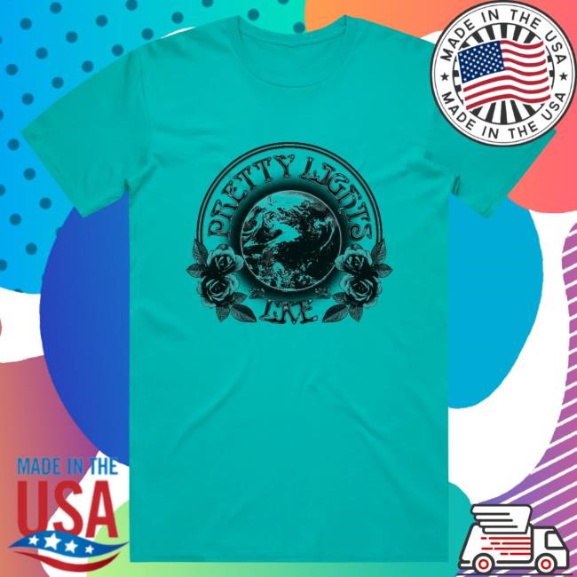 Official Pretty Lights Merch Pretty Lights Pretty Dead Attractive Shirt (Teal) PrettyLights