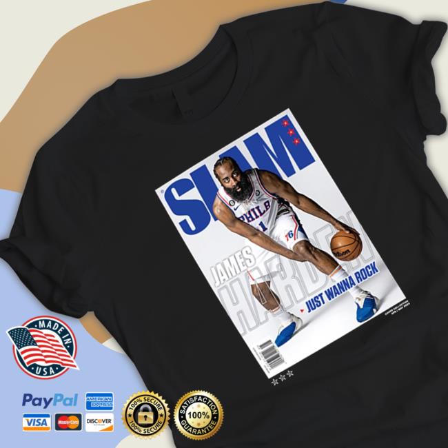 Official Rally House Store James Harden Philadelphia 76Ers Black Super Rival Shirt