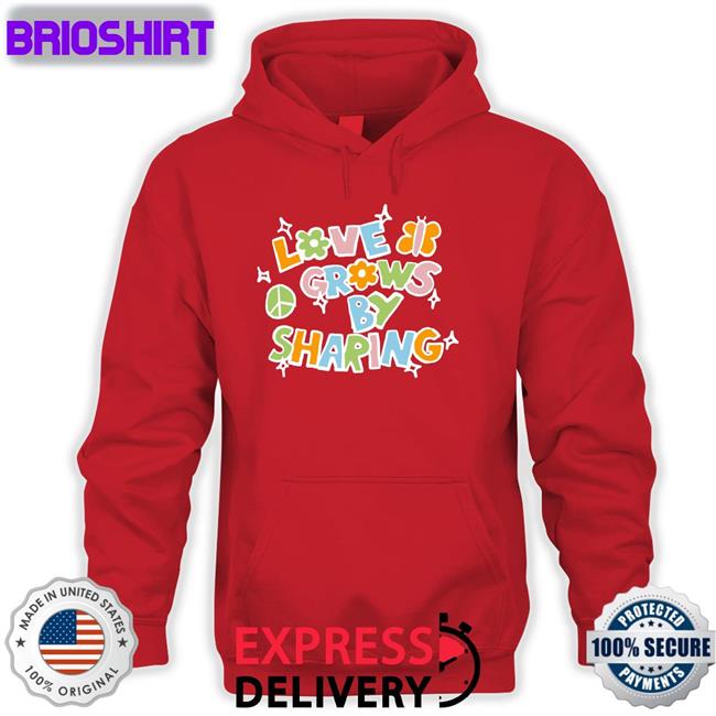 Spencer Barbosa Merch Love Grows By Sharing Tee Shirt Youaresomethingbigger