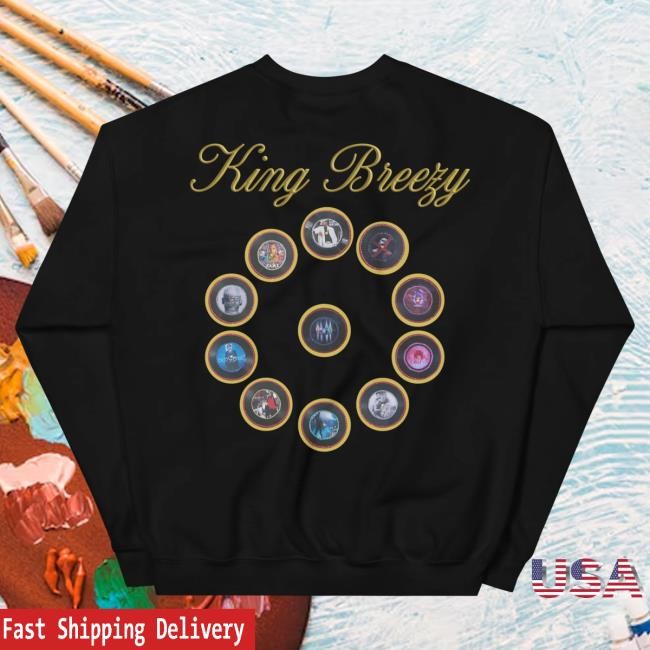 Official Chris Brown Merch Store Chris Brown "20 Years Of Chris Brown" By Erica Krissy Unisex Sweater