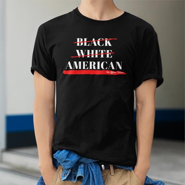 Black White American Shirt The Officer Tatum Store Merch Rickczee