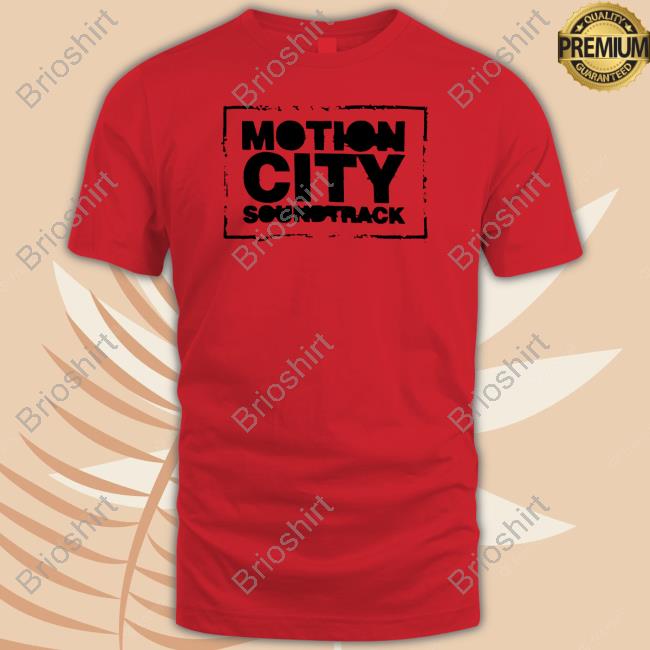 Official Motion City Soundtrack Merch Logo Shirts