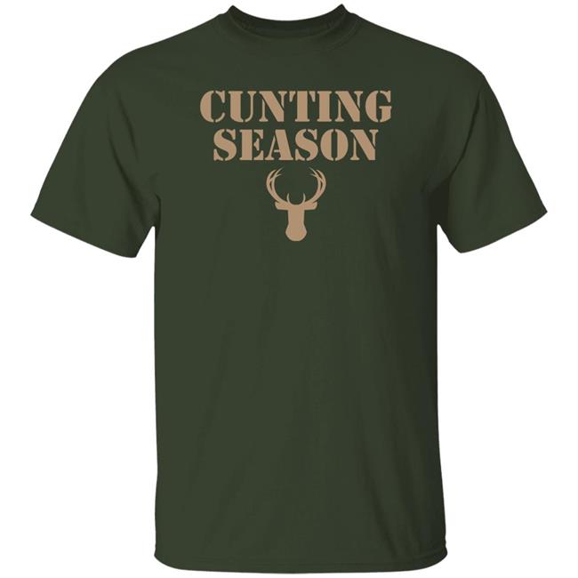 Virghoes Shop Cunting Season Tee Shirt Milwaukee Bucks