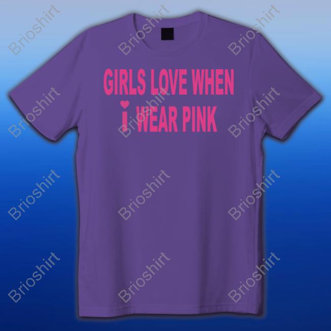 Girls Love When I Wear Pink Hoodies Lucca7 Garçon