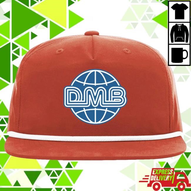 Official Dave Matthews Band Merch Store Red Nylon Rope Cap