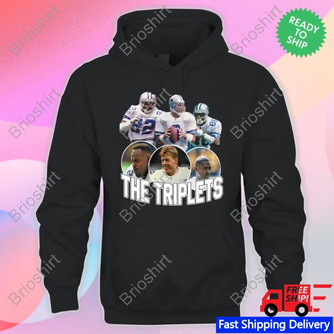 The Triplets T Shirt Black